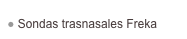  Sondas trasnasales Freka